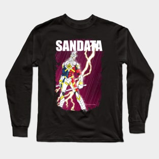 Sandata On Rooftop Raining Long Sleeve T-Shirt